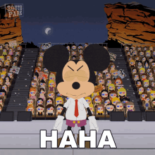 Haha Mickey
