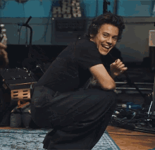 Harry Styles Laughing