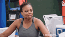 Laughing Jemele Hill