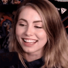 Laughing Nicki Taylor